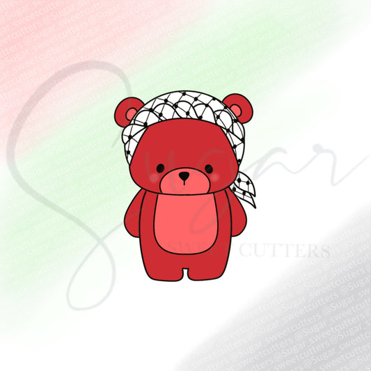 Bear with Keffiyeh