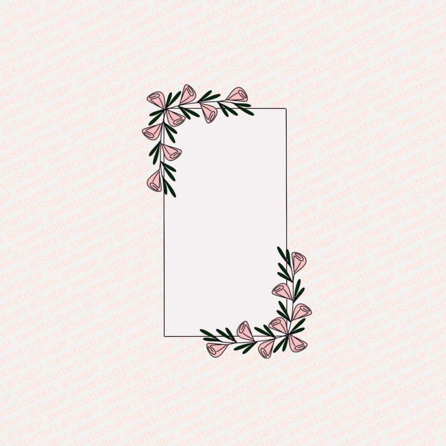 Floral Rectangle