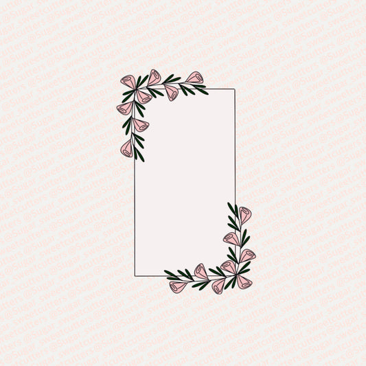 Floral Rectangle