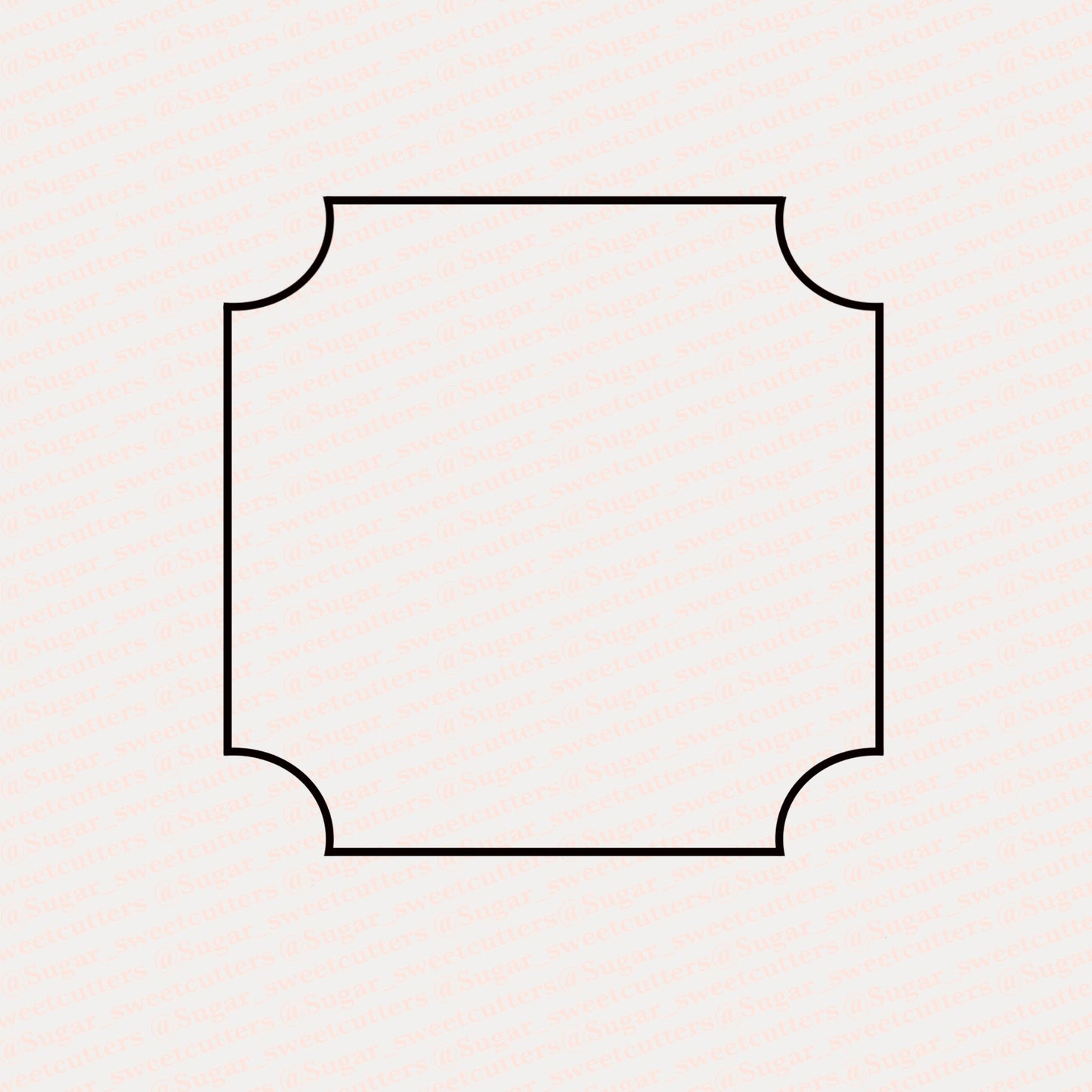 Inverted corner square