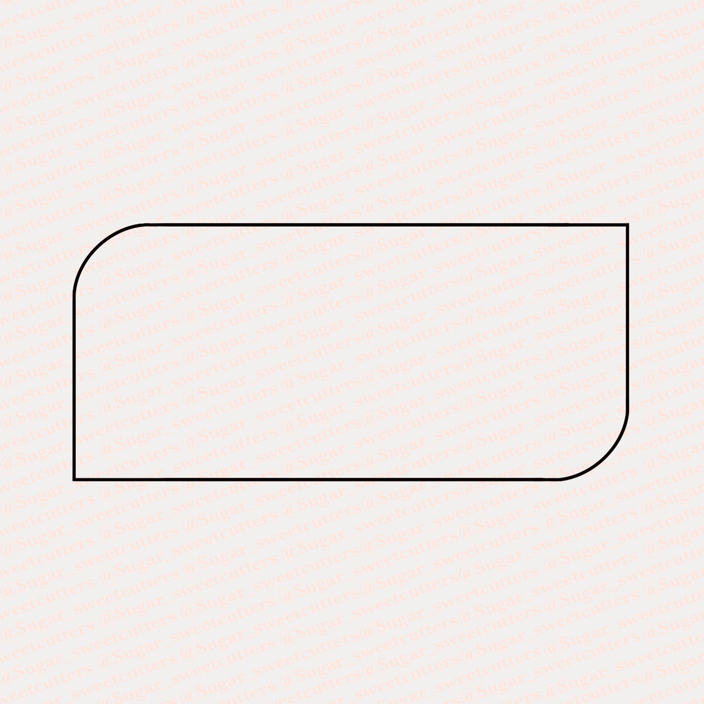 2 rounded edge rectangle