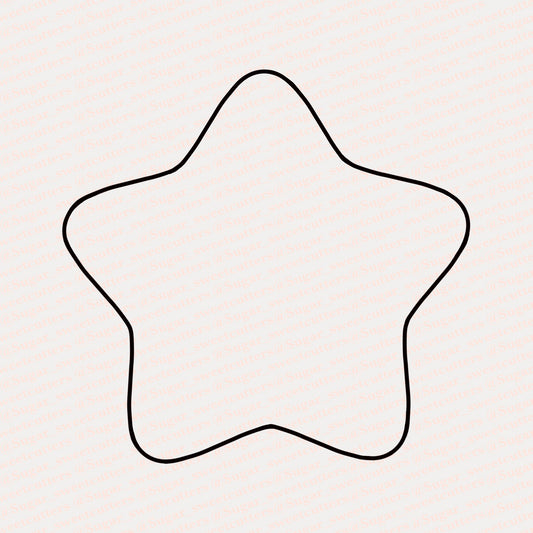 Curved star