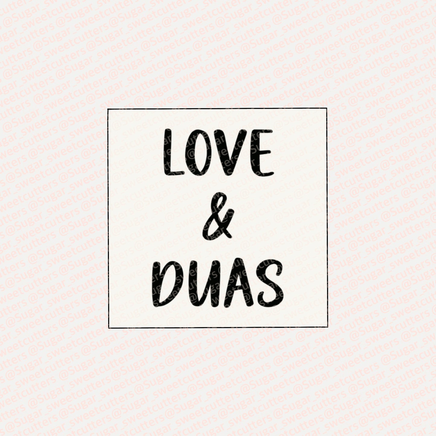 Love & Duas Stamp