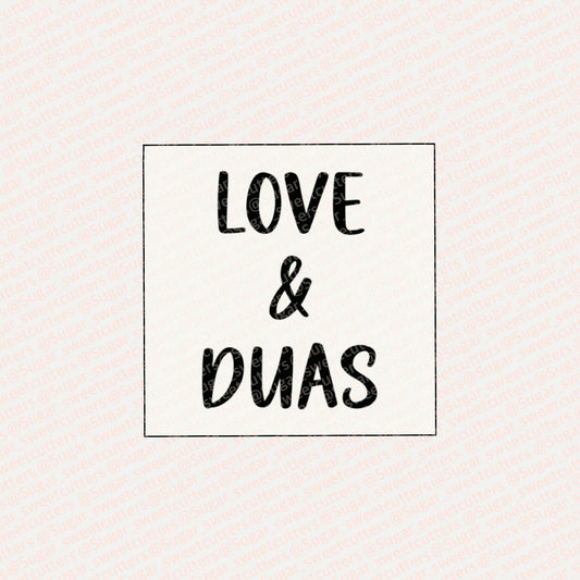 Love & Duas Stamp