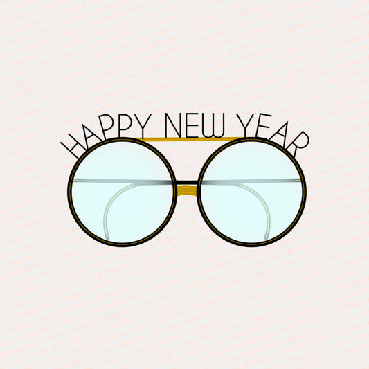 Happy New Year Glasses