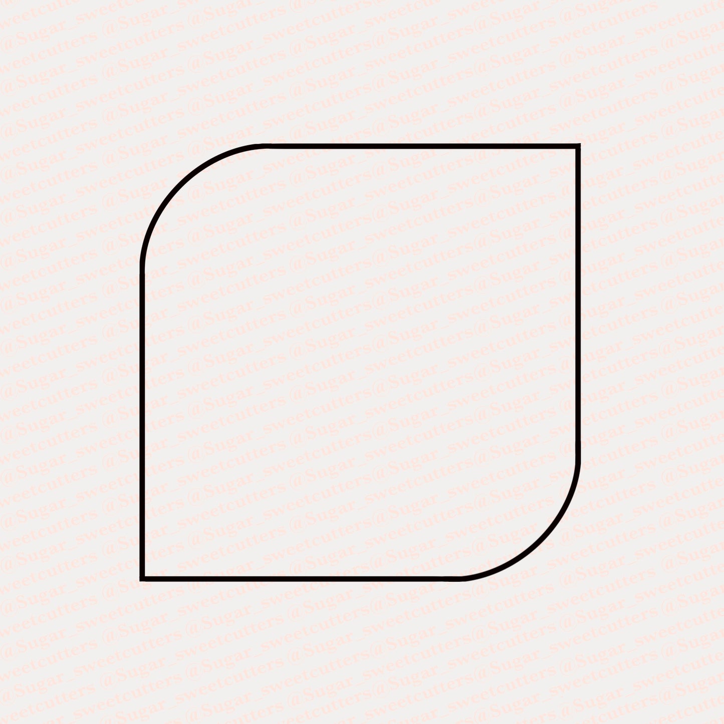 2 rounded edge square