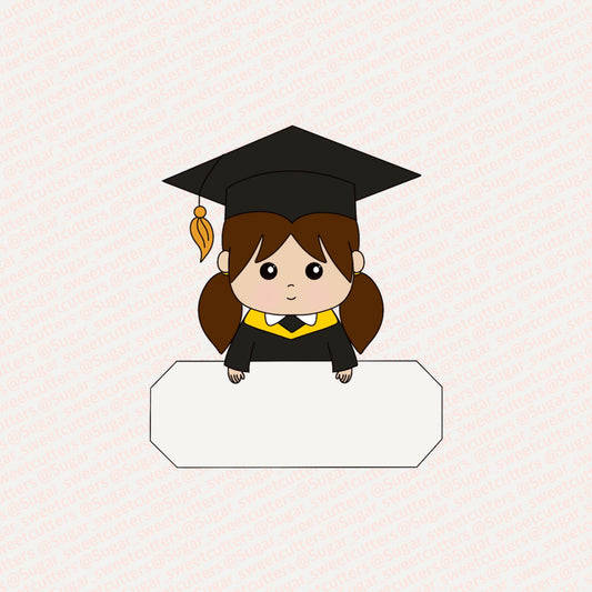 Graduation girl plaque